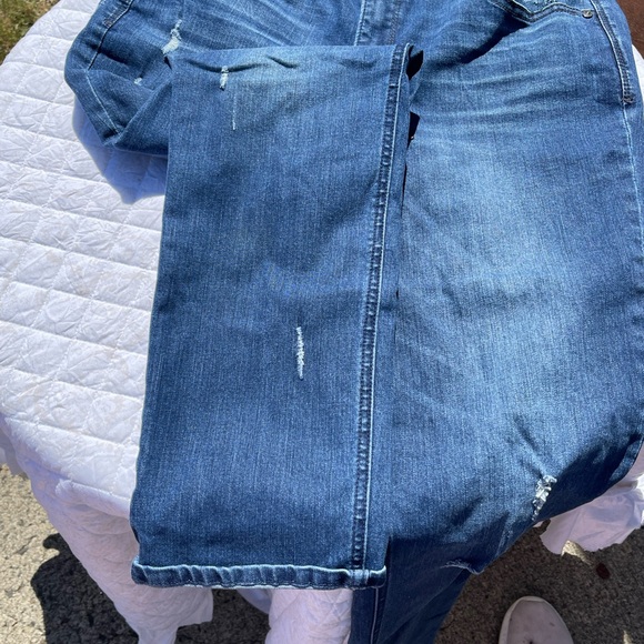 Democracy Ab Solutions Jeans Stretch Denim Straight Leg Size 8 - Picture 6 of 16